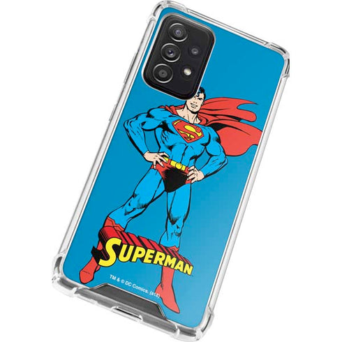DC Comics Superman Classic Art Pose Galaxy A52 5G Clear Case