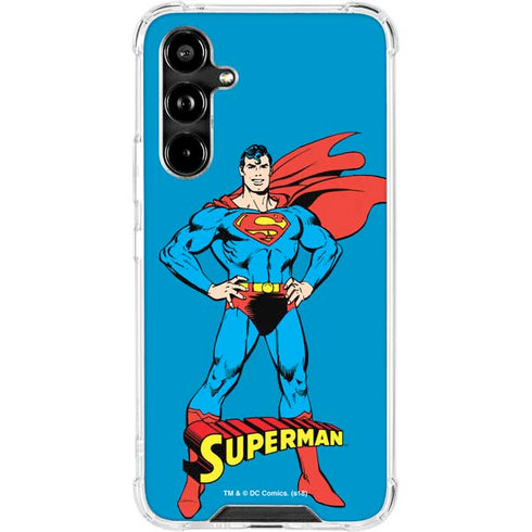 DC Comics Superman Classic Art Pose Galaxy A54 5G Clear Case