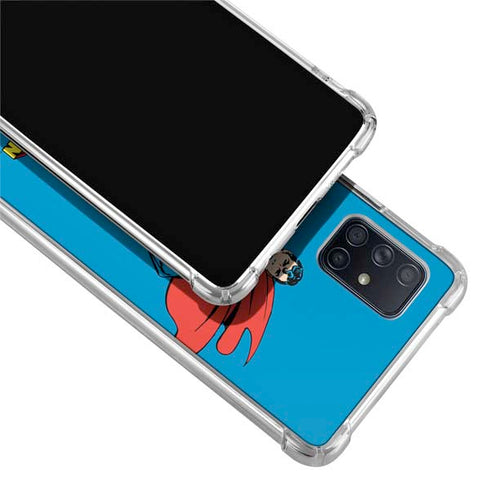 DC Comics Superman Classic Art Pose Galaxy A71 5G Clear Case