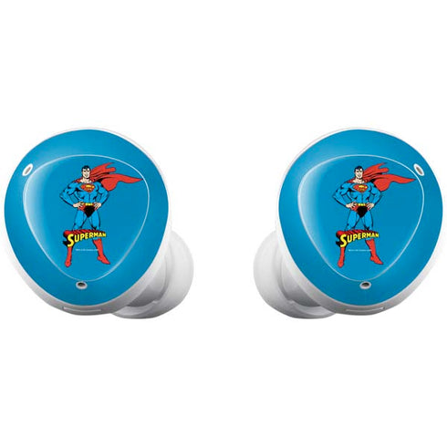 DC Comics Superman Classic Art Pose Galaxy Buds Plus Skin