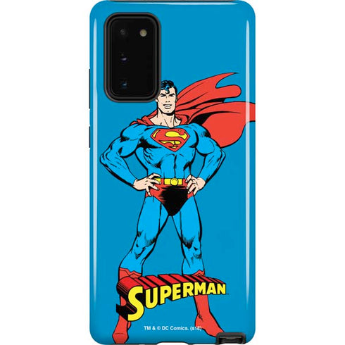 DC Comics Superman Classic Art Pose Galaxy Note20 5G Pro Case