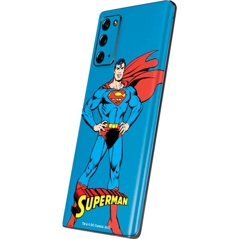 DC Comics Superman Classic Art Pose Galaxy Note20 5G Skin