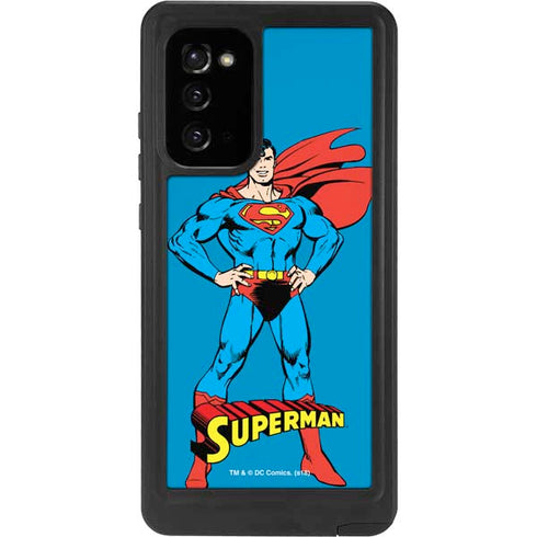 DC Comics Superman Classic Art Pose Galaxy Note20 5G Waterproof Case