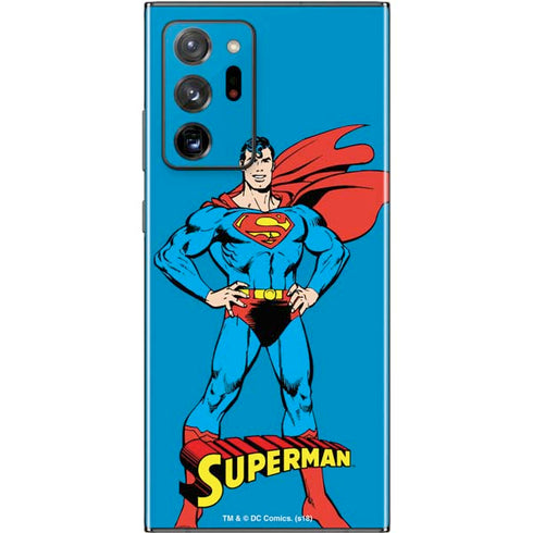 DC Comics Superman Classic Art Pose Galaxy Note20 Ultra 5G Skin