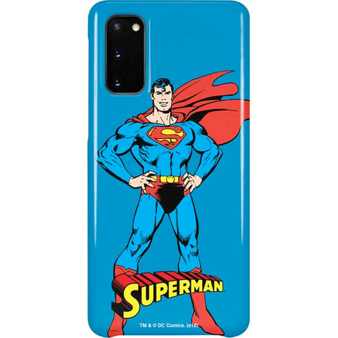 DC Comics Superman Classic Art Pose Galaxy S20 Lite Case