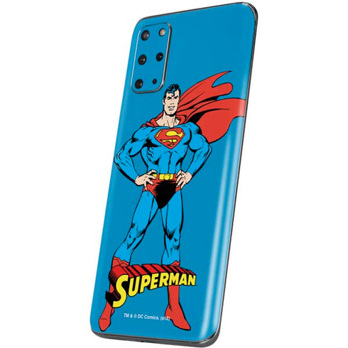DC Comics Superman Classic Art Pose Galaxy S20 Plus Skin