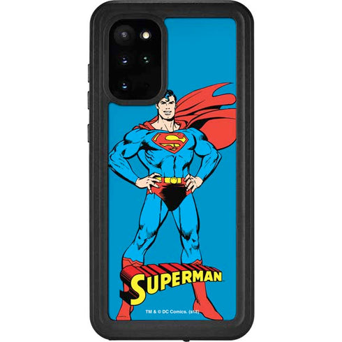DC Comics Superman Classic Art Pose Galaxy S20 Plus Waterproof Case