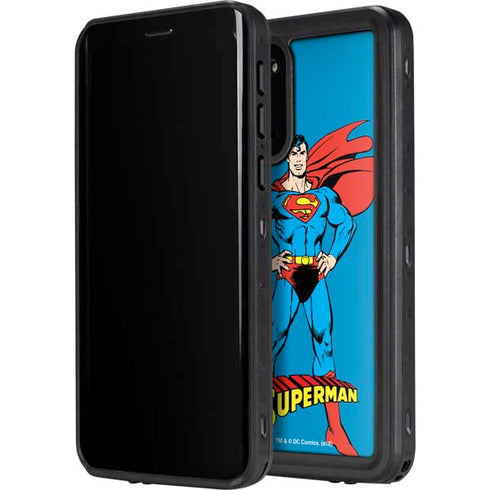 DC Comics Superman Classic Art Pose Galaxy S20 Plus Waterproof Case