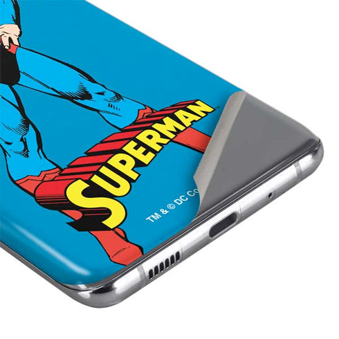 DC Comics Superman Classic Art Pose Galaxy S20 Skin