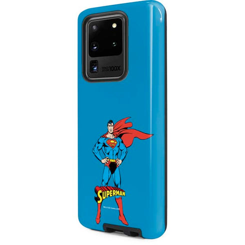 DC Comics Superman Classic Art Pose Galaxy S20 Ultra 5G Pro Case