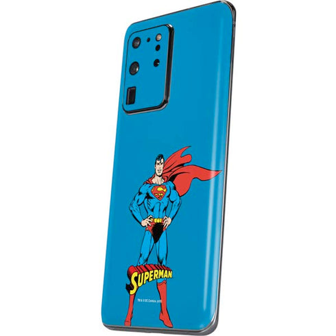 DC Comics Superman Classic Art Pose Galaxy S20 Ultra 5G Skin