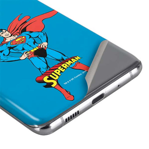 DC Comics Superman Classic Art Pose Galaxy S20 Ultra 5G Skin