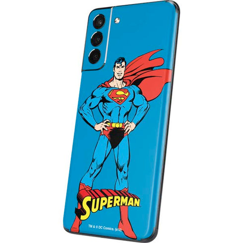 DC Comics Superman Classic Art Pose Galaxy S21 5G Skin