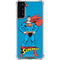 DC Comics Superman Classic Art Pose Galaxy S21 FE Clear Case