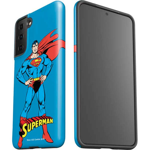 DC Comics Superman Classic Art Pose Galaxy S21 Plus 5G Pro Case