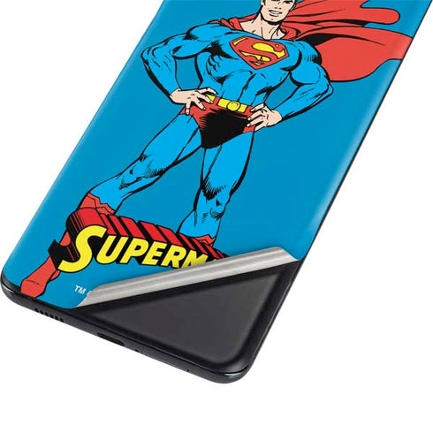 DC Comics Superman Classic Art Pose Galaxy S21 Ultra 5G Skin