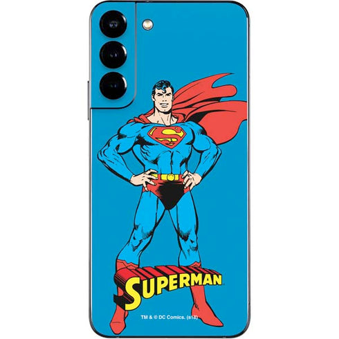 DC Comics Superman Classic Art Pose Galaxy S22 Plus Skin