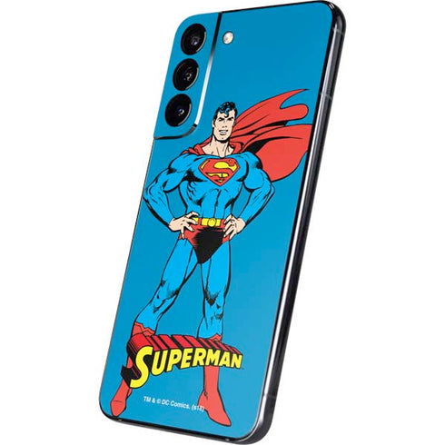 DC Comics Superman Classic Art Pose Galaxy S22 Plus Skin
