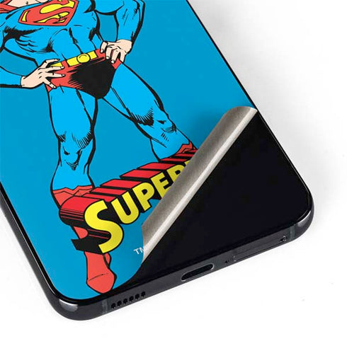 DC Comics Superman Classic Art Pose Galaxy S22 Plus Skin