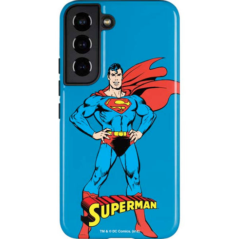 DC Comics Superman Classic Art Pose Galaxy S22 Pro Case