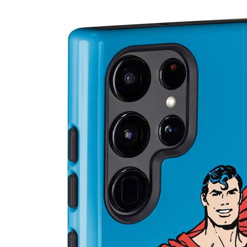 DC Comics Superman Classic Art Pose Galaxy S22 Ultra Pro Case