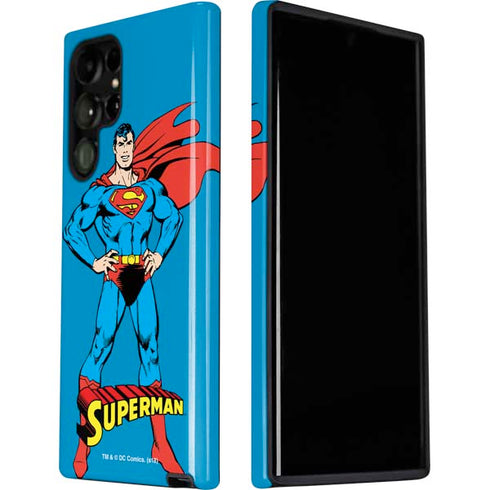 DC Comics Superman Classic Art Pose Galaxy S22 Ultra Pro Case