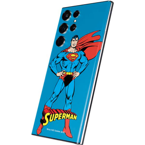 DC Comics Superman Classic Art Pose Galaxy S22 Ultra Skin