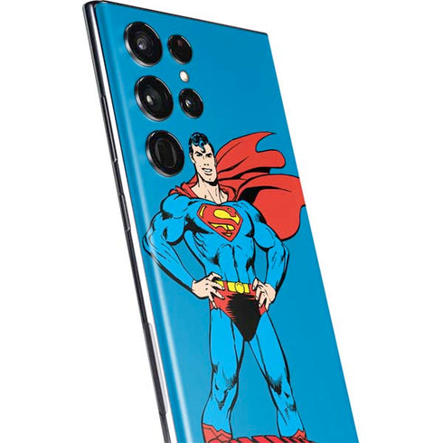 DC Comics Superman Classic Art Pose Galaxy S22 Ultra Skin