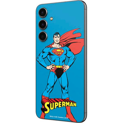 DC Comics Superman Classic Art Pose Galaxy S23 FE Skin