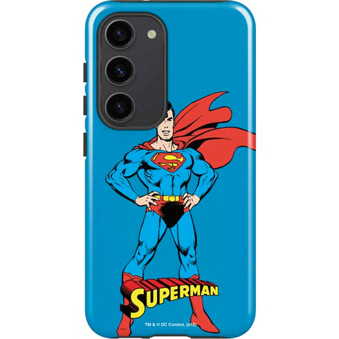 DC Comics Superman Classic Art Pose Galaxy S23 Pro Case