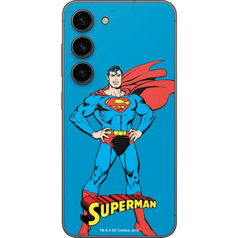 DC Comics Superman Classic Art Pose Galaxy S23 Skin