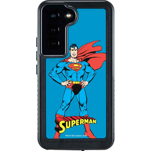 DC Comics Superman Classic Art Pose Galaxy S23 Waterproof Case