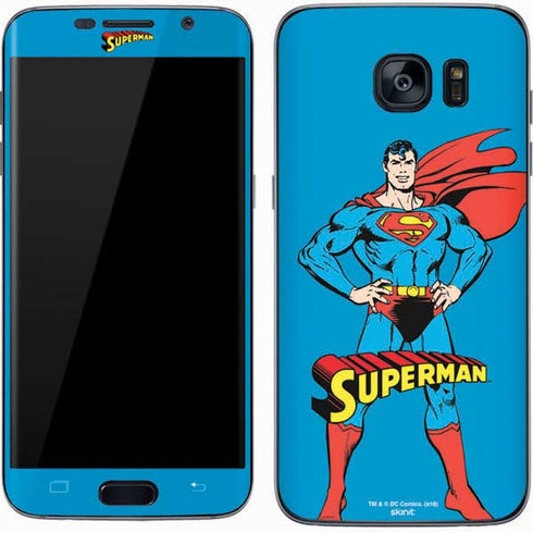 DC Comics Superman Classic Art Pose Galaxy S7 Skin