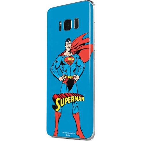DC Comics Superman Classic Art Pose Galaxy S8 Plus Skin