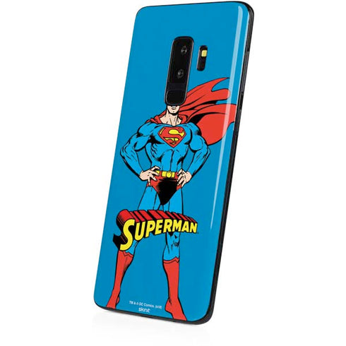 DC Comics Superman Classic Art Pose Galaxy S9 Plus Skin