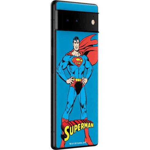 DC Comics Superman Classic Art Pose Google Pixel 6 Pro Skin