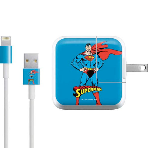 DC Comics Superman Classic Art Pose iPad Charger (10W USB) Skin