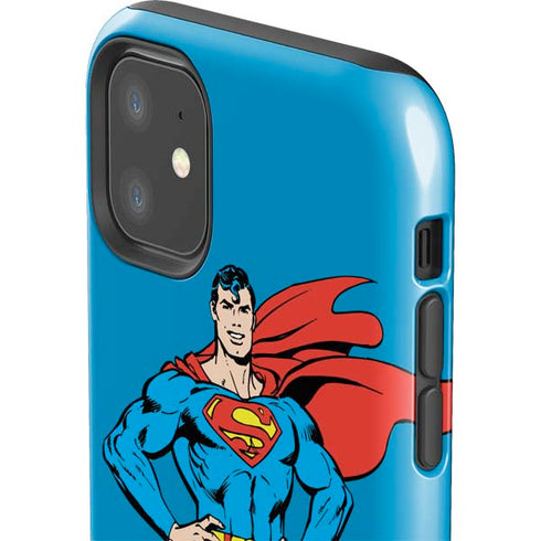 DC Comics Superman Classic Art Pose iPhone 11 Impact Case