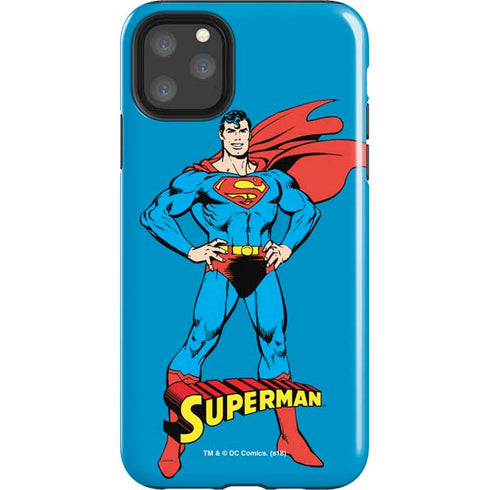 DC Comics Superman Classic Art Pose iPhone 11 Pro Max Impact Case