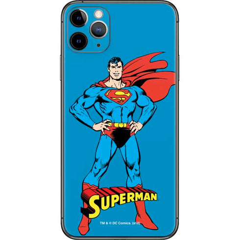 DC Comics Superman Classic Art Pose iPhone 11 Pro Max Skin