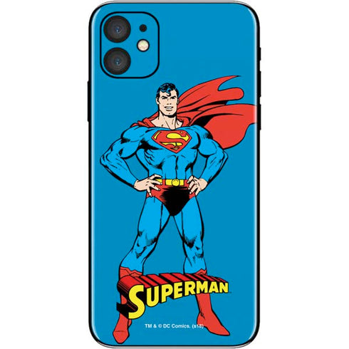 DC Comics Superman Classic Art Pose iPhone 11 Skin