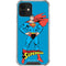 DC Comics Superman Classic Art Pose iPhone 12 Clear Case