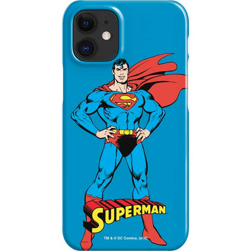 DC Comics Superman Classic Art Pose iPhone 12 Mini Lite Case