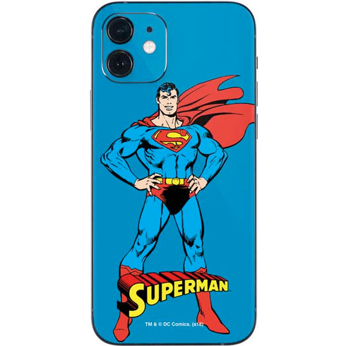 DC Comics Superman Classic Art Pose iPhone 12 Mini Skin