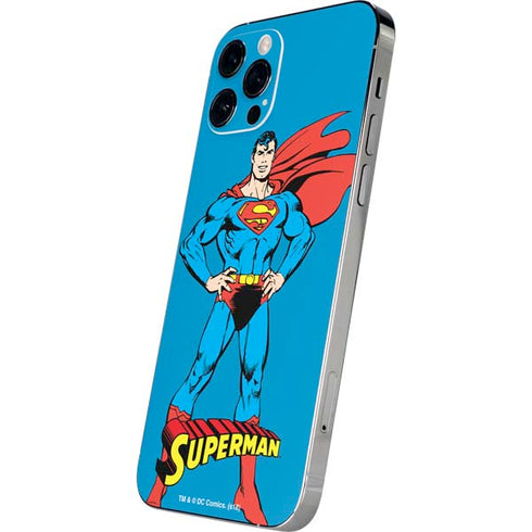 DC Comics Superman Classic Art Pose iPhone 12 Pro Skin