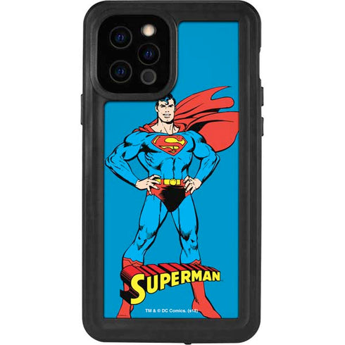 DC Comics Superman Classic Art Pose iPhone 12 Pro Waterproof Case