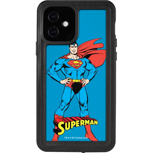 DC Comics Superman Classic Art Pose iPhone 12 Waterproof Case