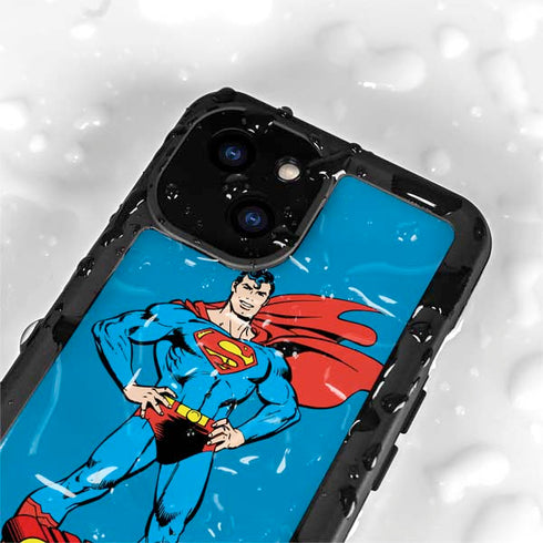 DC Comics Superman Classic Art Pose iPhone 13 Mini Waterproof Case
