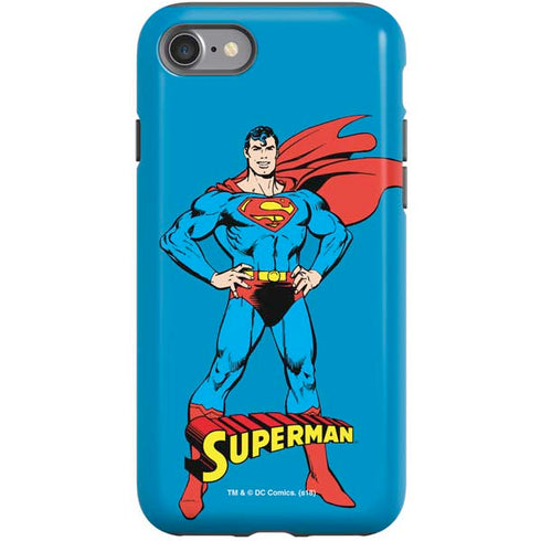 DC Comics Superman Classic Art Pose iPhone SE (2nd & 3rd Gen) Pro Case