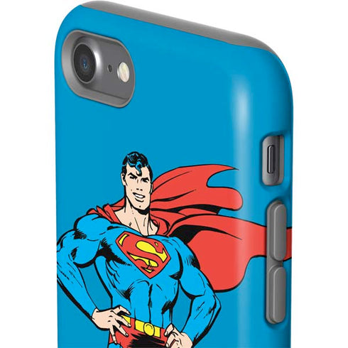 DC Comics Superman Classic Art Pose iPhone SE (2nd & 3rd Gen) Pro Case